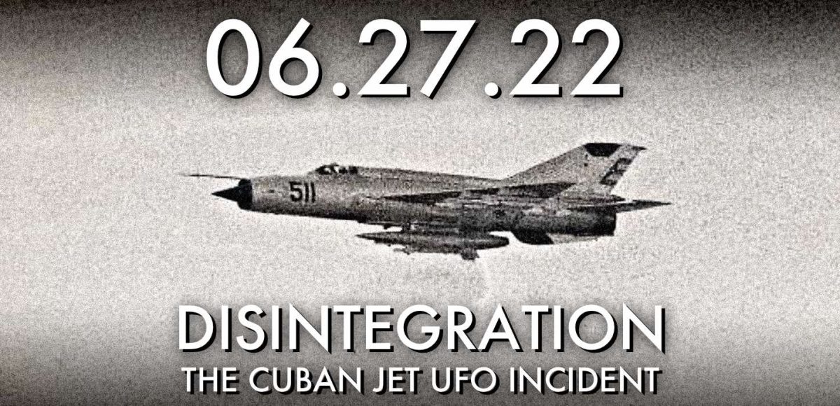 Cuban jet UFO